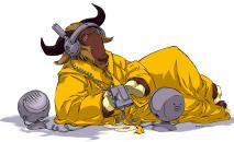  [image of a listening gnu] 